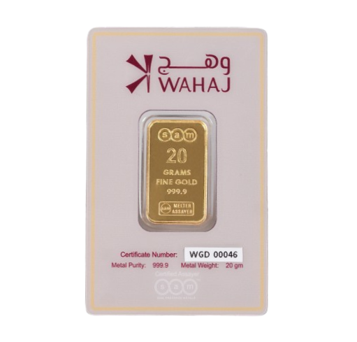 SAM Horse Gold Bar – 999.9 - 20 Grams - Image 2